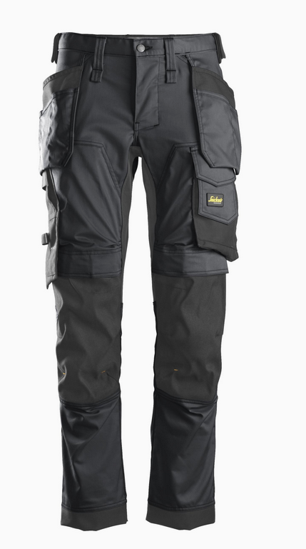 [265738] Pantalon en tissu extensible avec poches holster T54 [62415804054 T54]