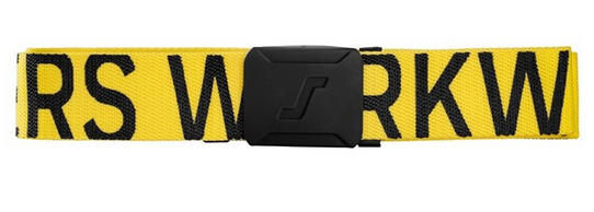 Ceinture logo Taille unique JAUNE