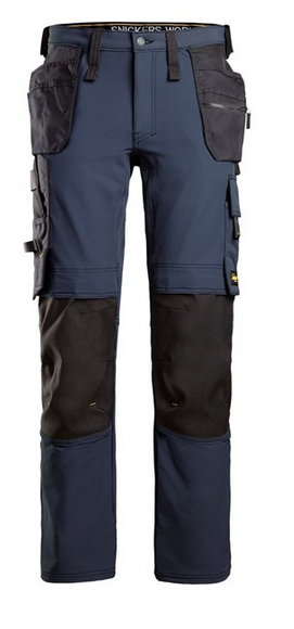 [280344] AllroundWork, Pantalon en tissu extensible avec poches holster  T54 [62719504054]