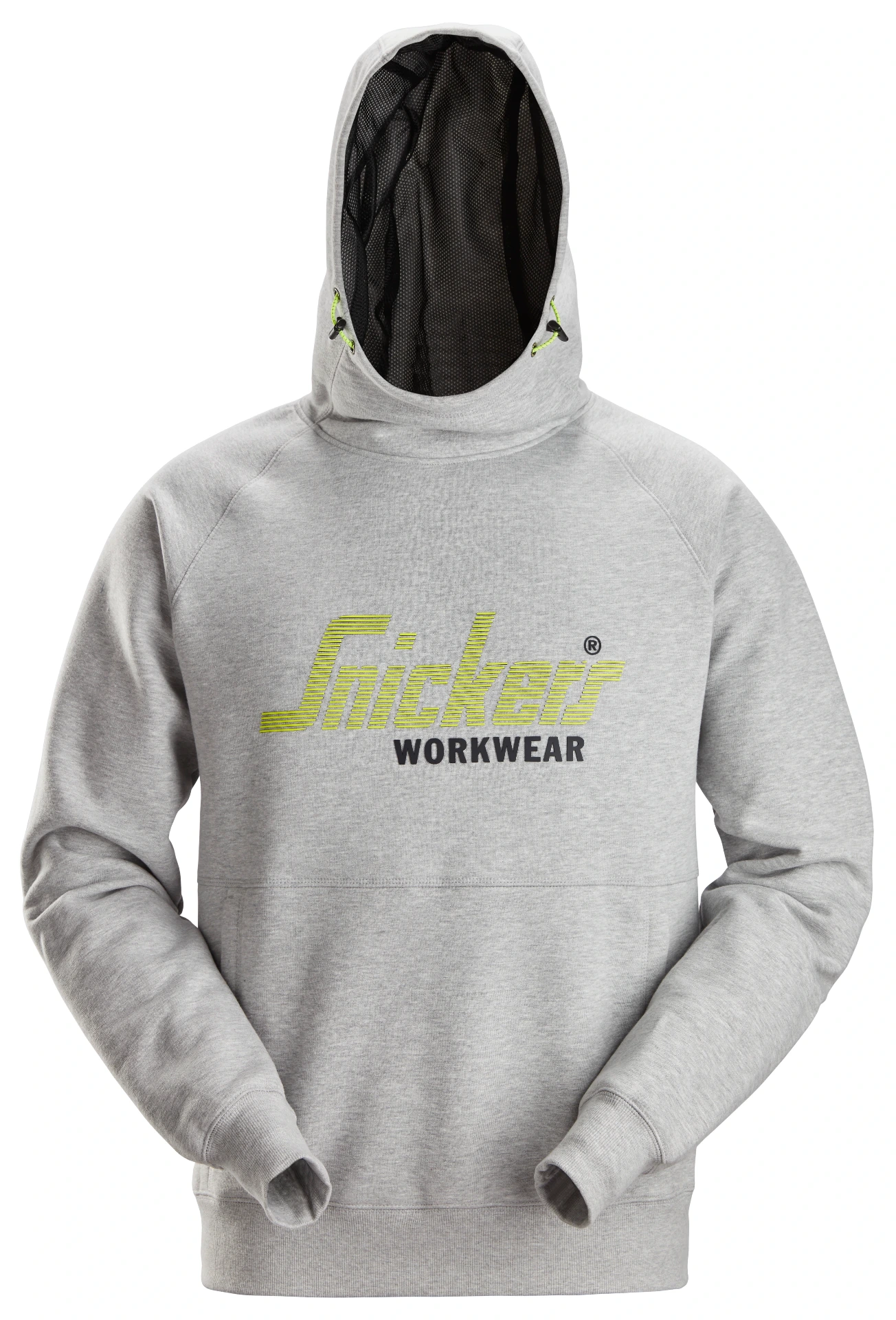 Sweat-shirt à capuche avec logo TAILLE S GRIS